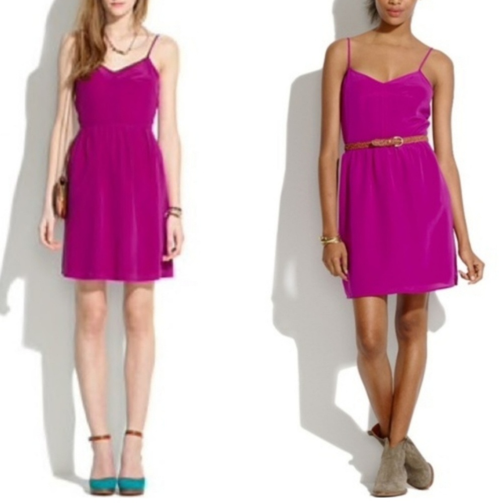 Madewell Silk Cami Dress